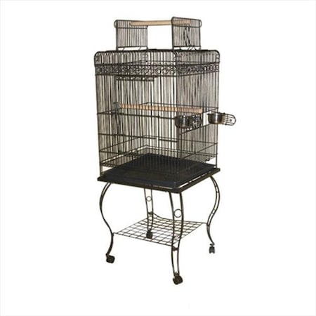 A&E Cage A&E Cage 600H Black Economy Play Top Cage 600H Black